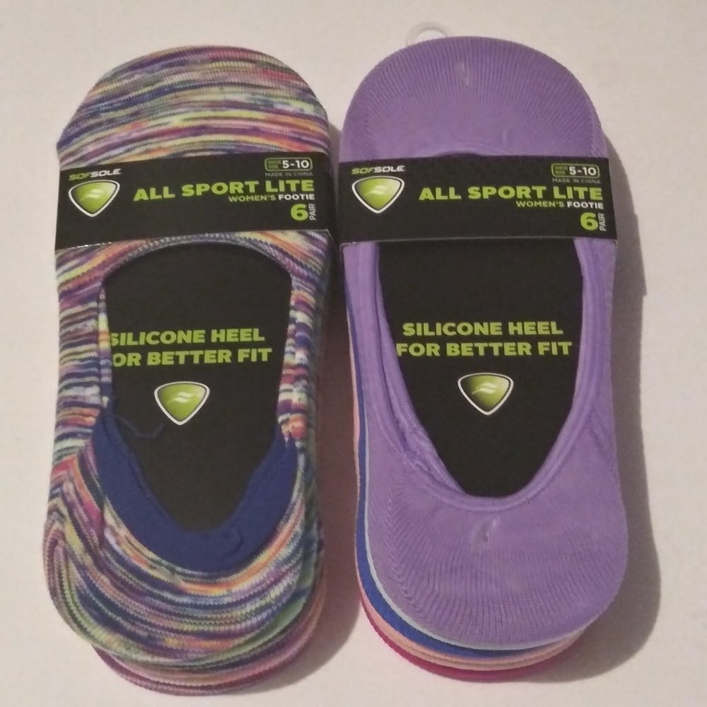 12 Pairs Women's Foot Liners